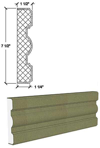Trim, 1-1/2